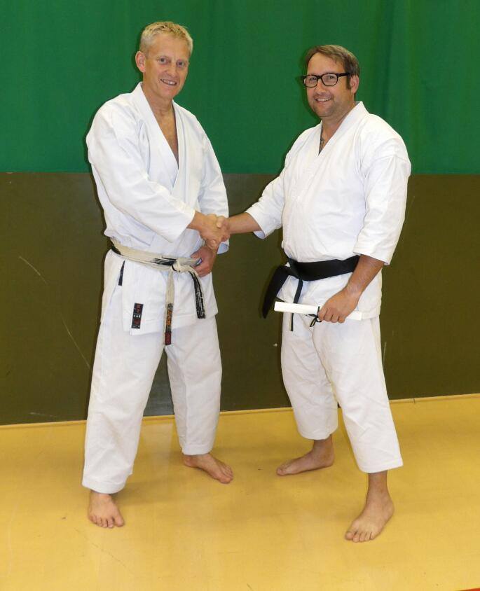 Kevin Sampson 1st Dan